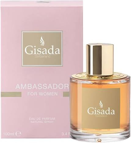 GISIDA AMBASSADOR FOR WOMEN EAU DE PARFUM 100ml (SCATOLATO)