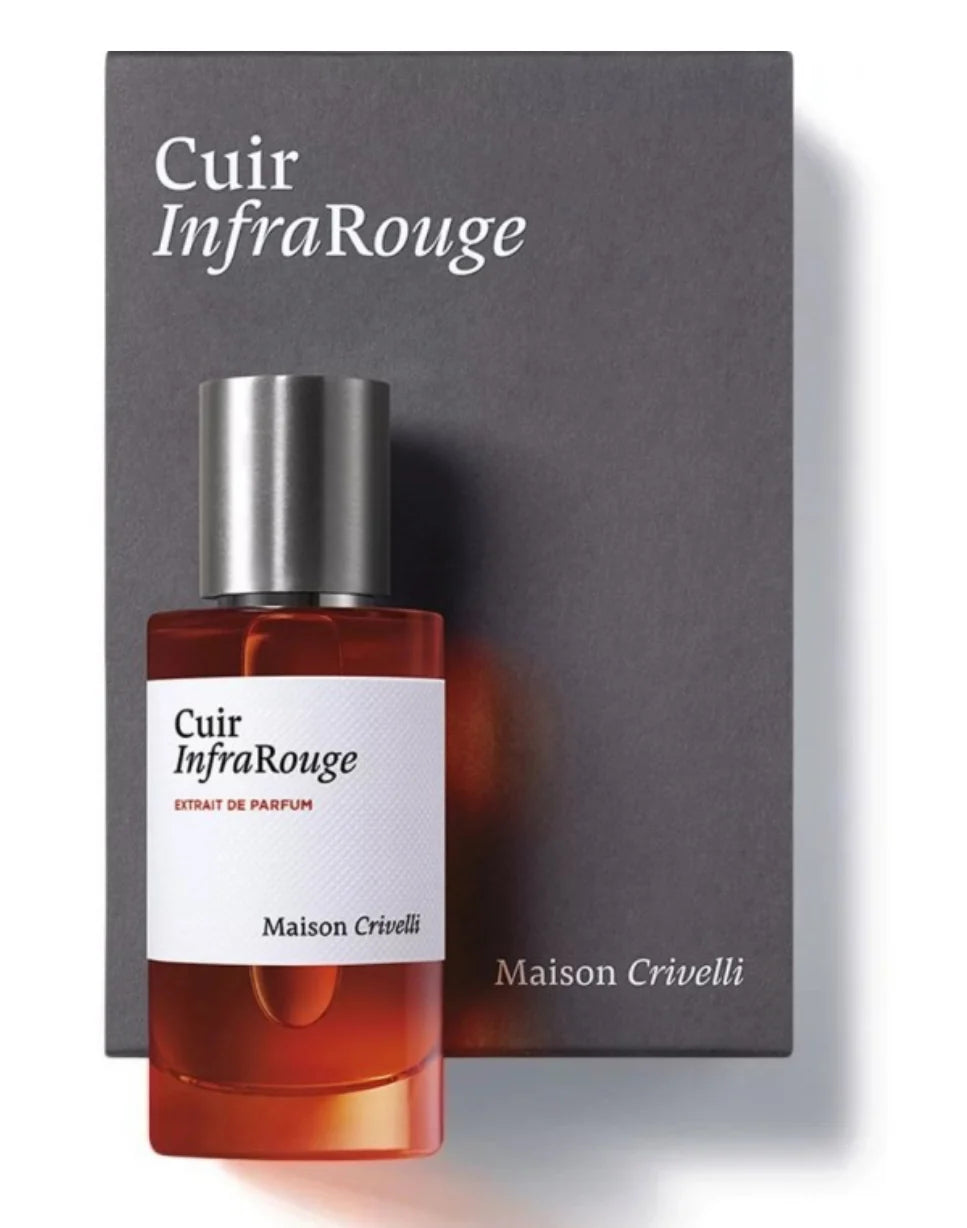 MAISON CRIVELLI CUIR INFRAROUGE EXTRAIT DE PARFUM 50 ML (SCATOLATO)